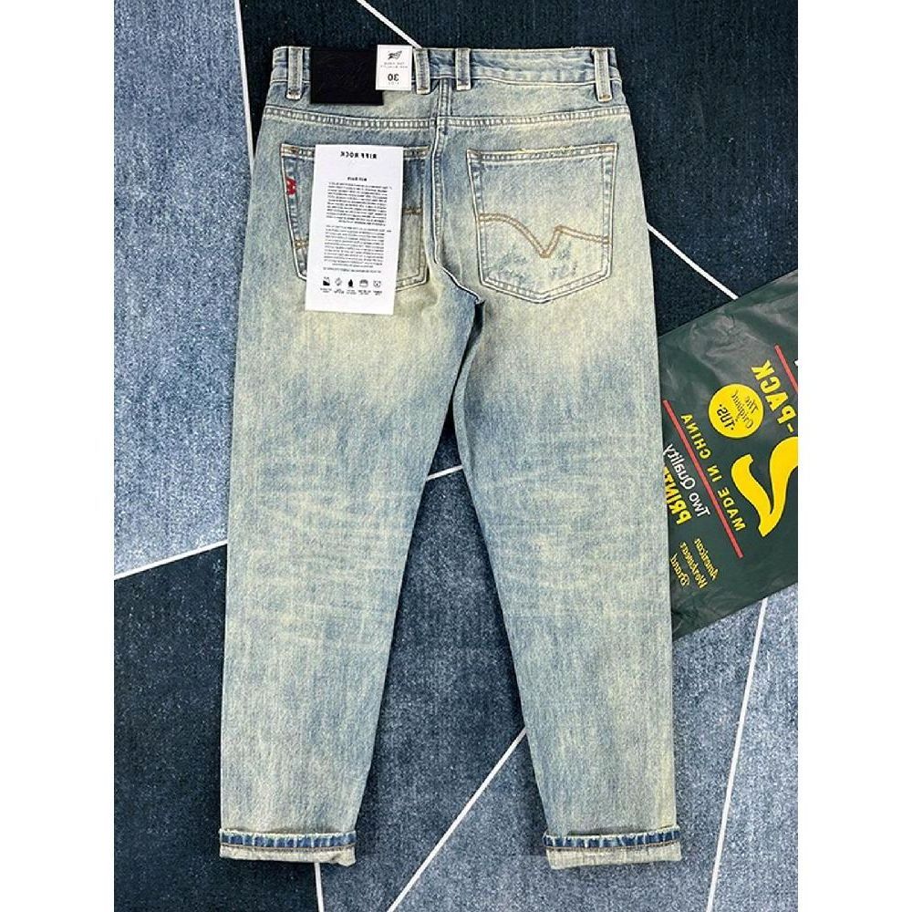 헤비워시드 머슬핏 카라티 기능성 오버핏 남자 반팔티셔츠 빅사이즈 북미버전 남성 여름 라운드 이 29 - 상품 이미지