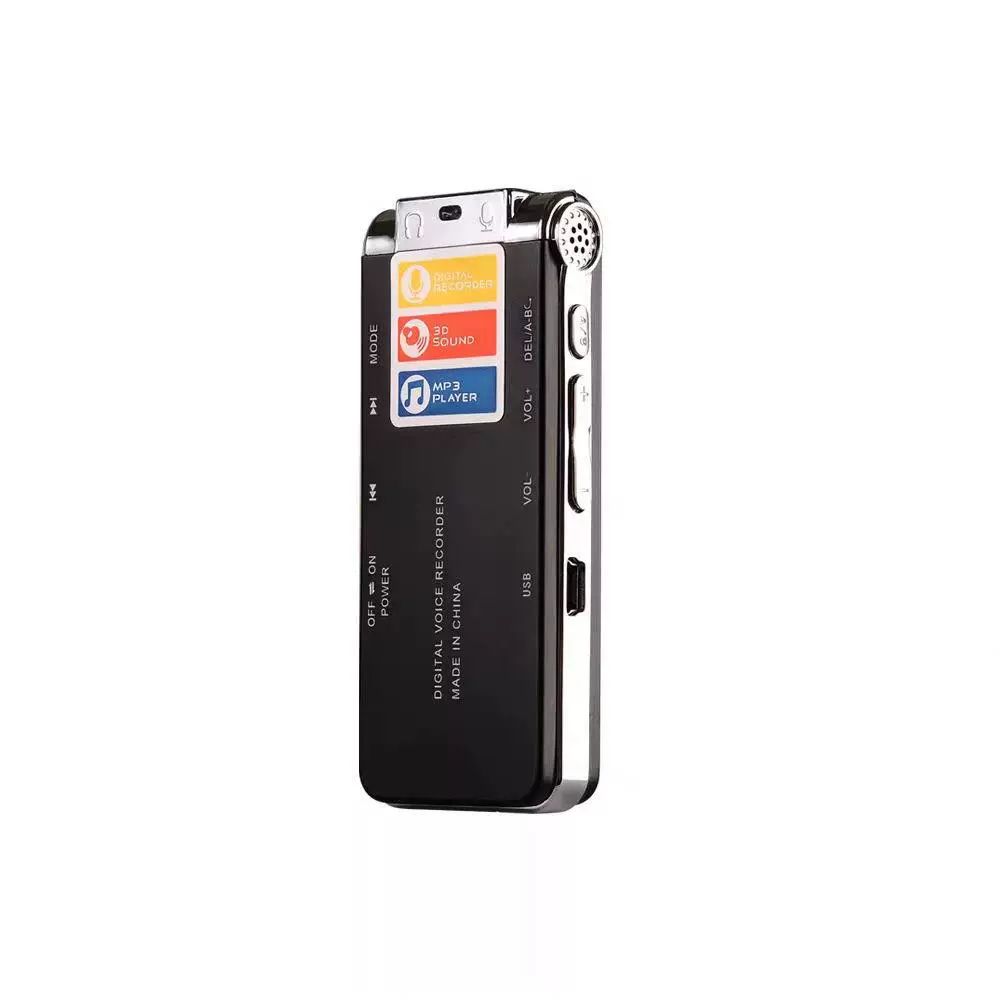 보이스레코더 휴대용 USB MP3 플레이어 디지털 블랙 16GB - 상세 이미지 2