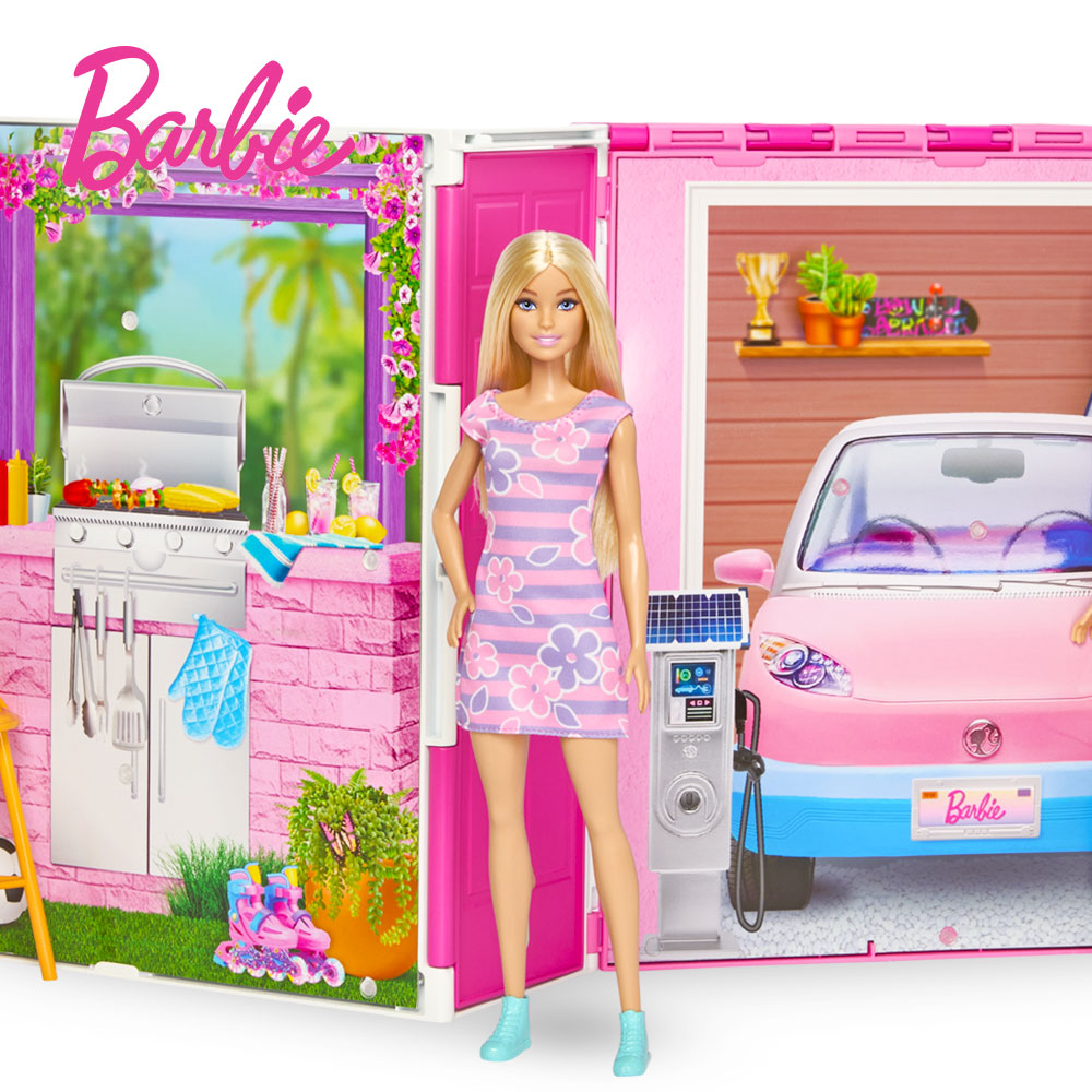 [BARBIE] 바비 패밀리 겟어웨이 하우스 플레이세트 인형놀이 가족놀이 역할놀이 여아선물 가방집 이미지 7