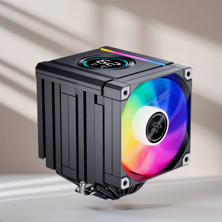 SNOWMAN AX880 PRo-ARGB 뚜까리 CPU 공랭쿨러 블랙