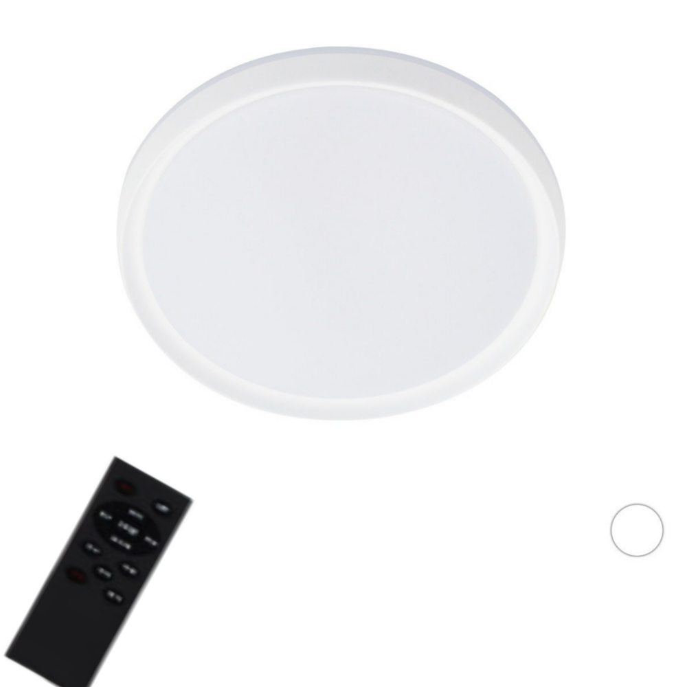 LED 원형 리모컨 안방등 방등 전등 75W, 주광색주백색전구색 - 상품 이미지