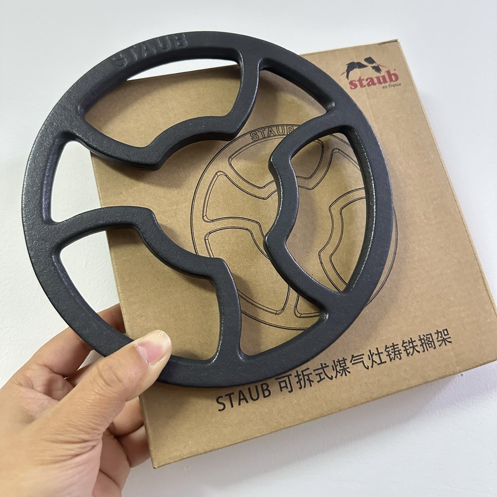STAUB 무쇠선반 18cm 제공 Z1023187 주철 로즈 거치대 17cm 가스레인지 주철 선반 - 상세 이미지 2