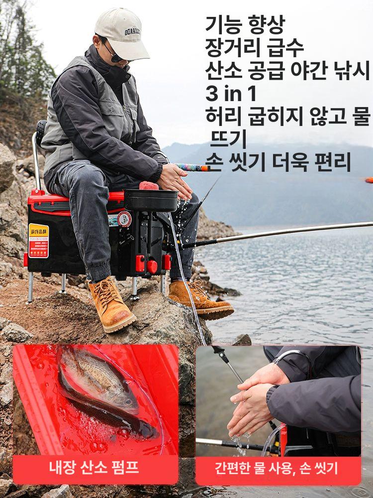 낚시쿨러 대용량 보냉박스 방파제 갈치 피싱 트렁크형 아이스박스 캠핑 보냉함 야외 - 상세 이미지 3