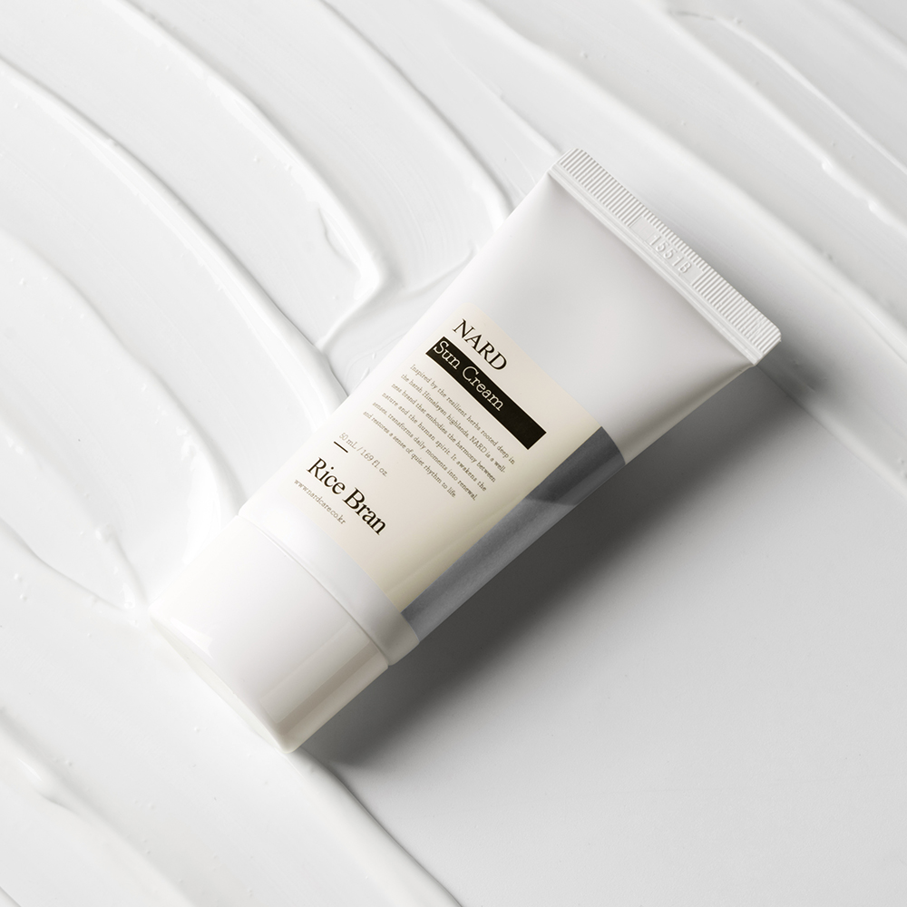 [2개] 나드 쌀겨 에센스 브라이트닝 선크림 50ml SPF50+ / PA++++ - 상세 이미지 5