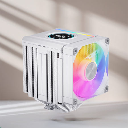 SNOWMAN AX660 PRo-ARGB 뚜까리 CPU 공랭쿨러 화이트