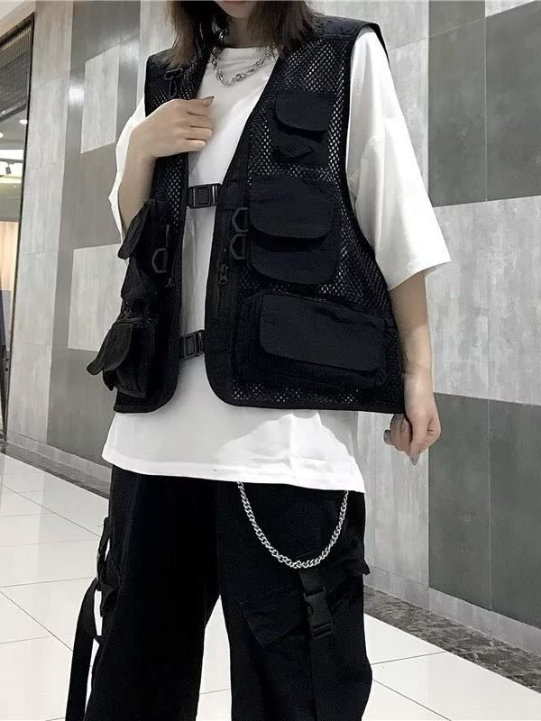 바람막이 메쉬 아비스코 기능성 집업 남녀공용 등산조끼 초경량 아웃도어 낚시 러닝 캠핑 여름 - 상세 이미지 3