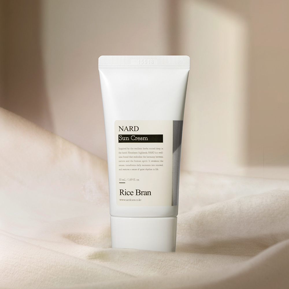 [2개] 나드 쌀겨 에센스 브라이트닝 선크림 50ml SPF50+ / PA++++ - 상세 이미지 2