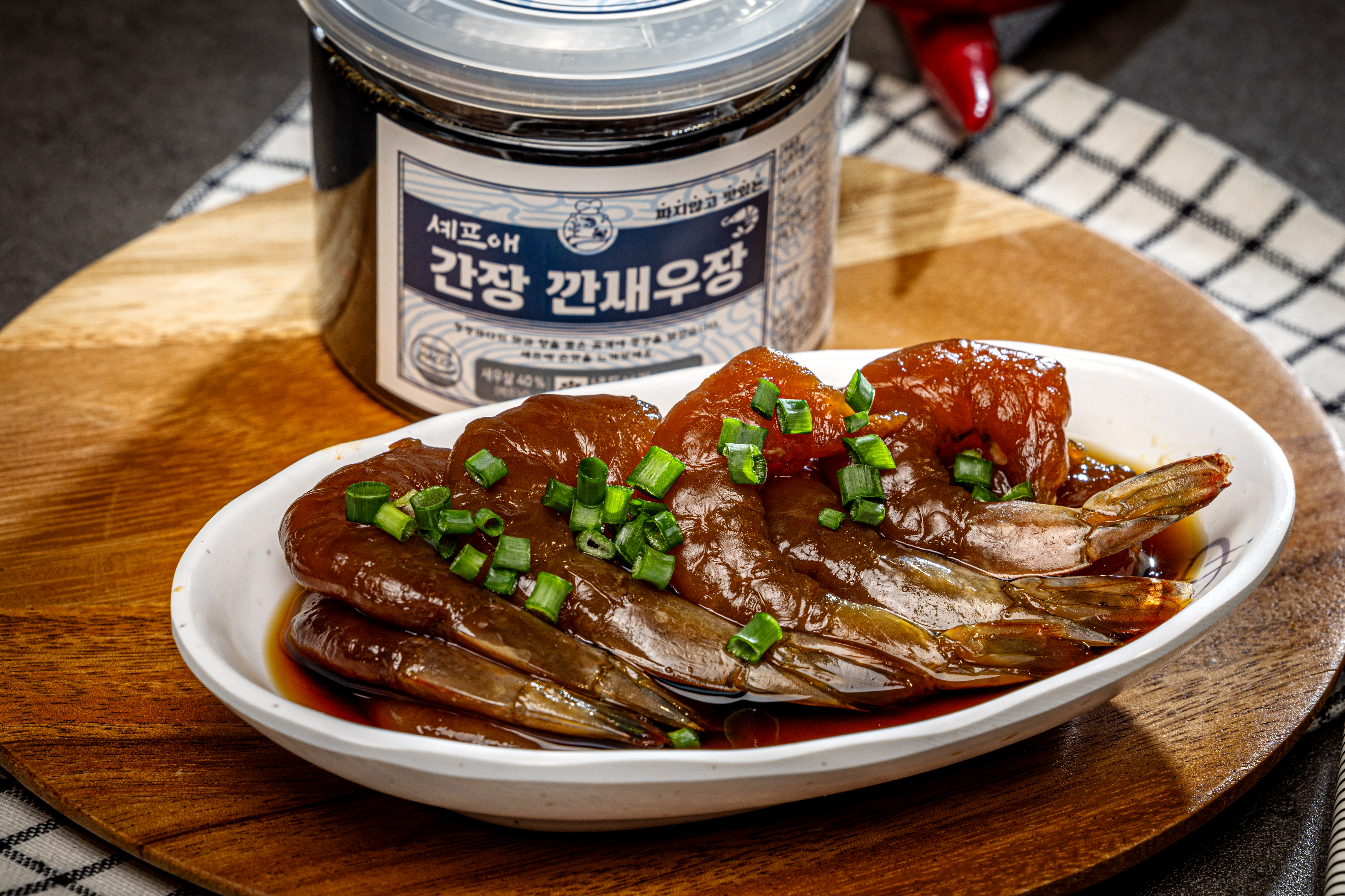 간장 깐새우장 300g 순살 새우장 비빔밥 반찬 셰프애장 - 상세 이미지 5