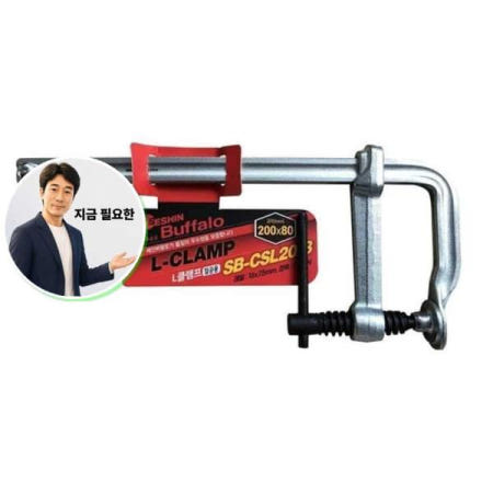 쌍문상회 지금 필요한 작업 75257 L클램프 철공용 SB-CSL40 12 공구 고정