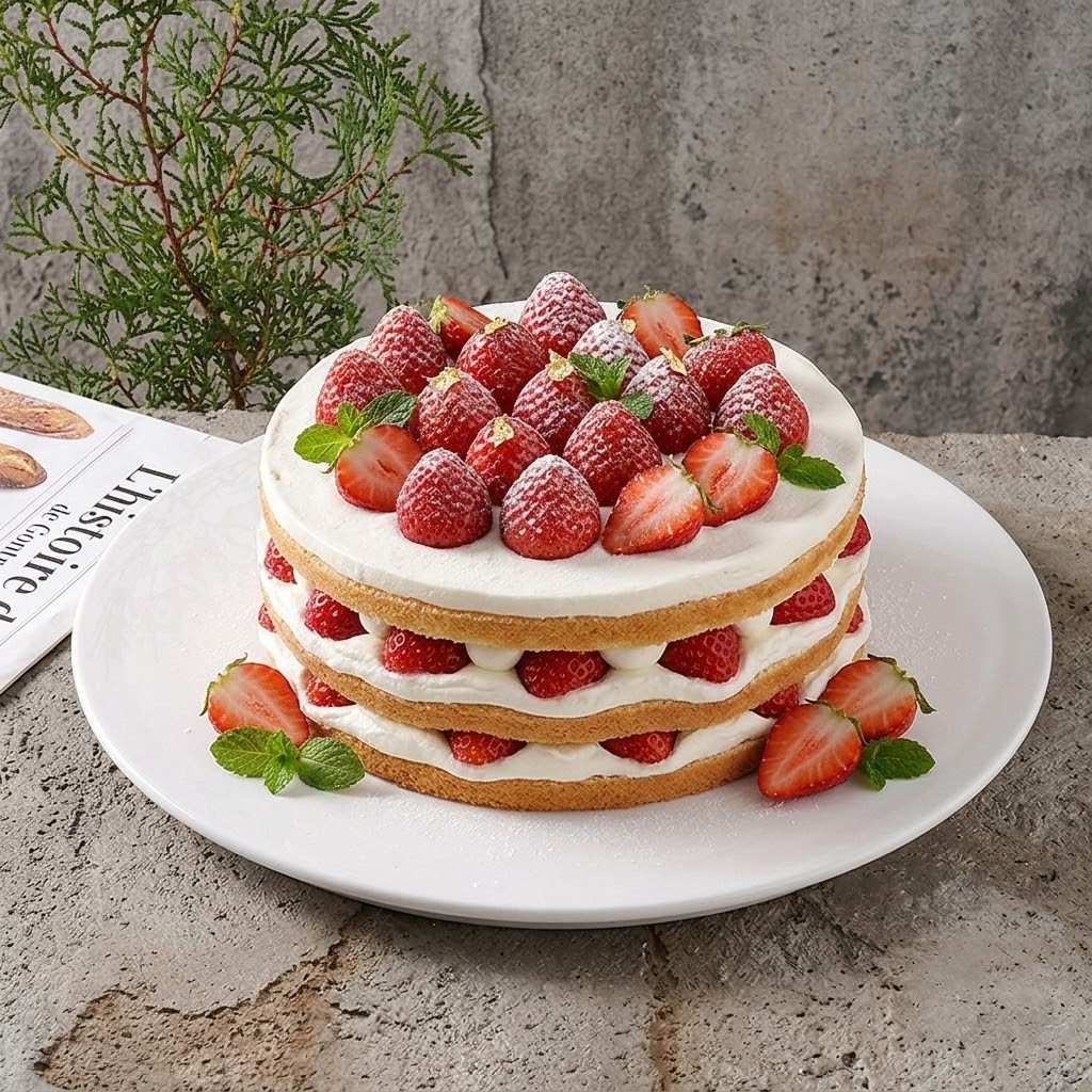 유니카페 플레이팅접시 디저트 케이크 트레이 플레이트 굽 접시 31.5cm, 화이트 - 상세 이미지 2