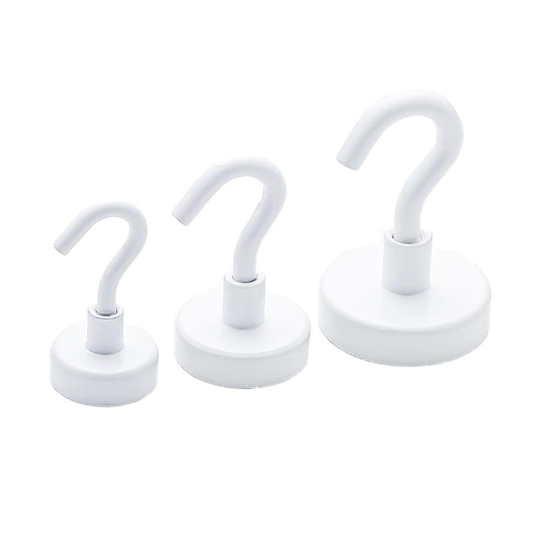 초강력 네오디움 화이트 자석 홀더 네오디뮴 고리 원형, 25mm - 상세 이미지 2