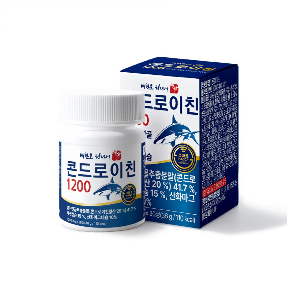 [명작] 배한호 원장의 명작 콘드로이친 1200 30정, 12개 - 상세 이미지 2