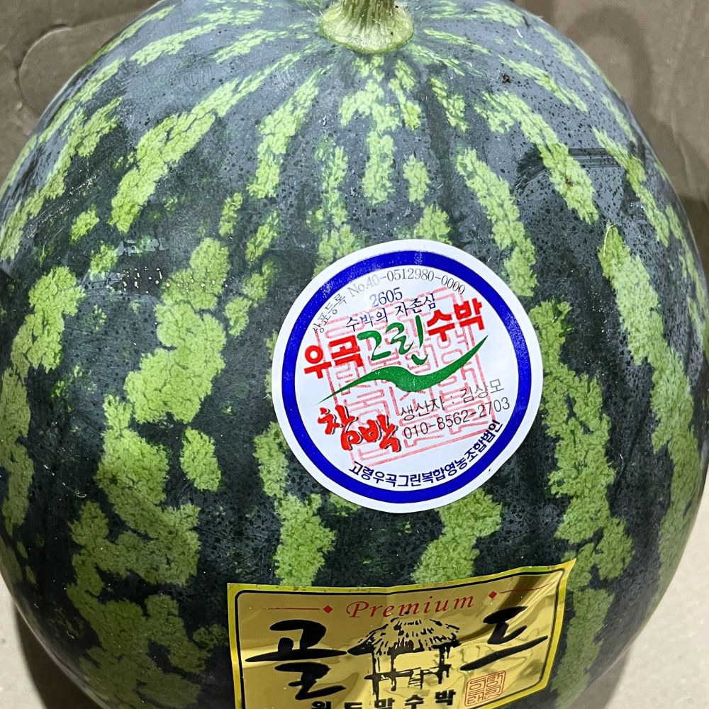프리미엄 하우스 수박 가정용 수박 5~6kg 이미지 7