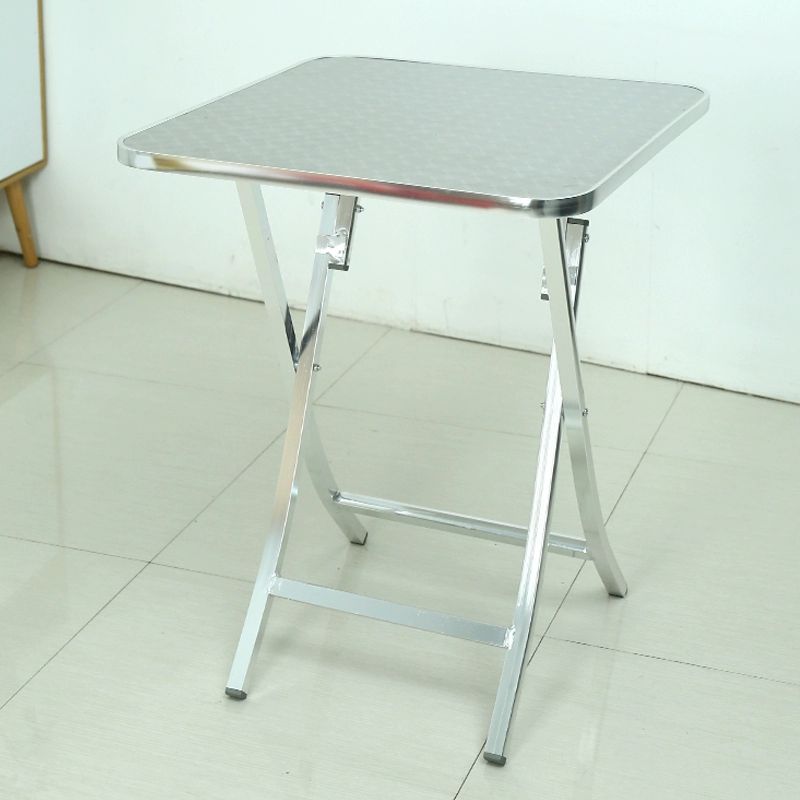 알루미늄 접이식테이블 테라스 스텐 테이블 60cm 원형 접이식 테이블 A - 상세 이미지 2