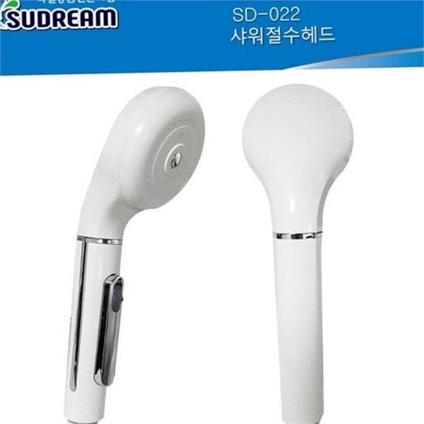 교체형 절수형 샤워기 헤드 스위치 욕실용 샤워기 헤드 손잡이 수압 - 상품 이미지