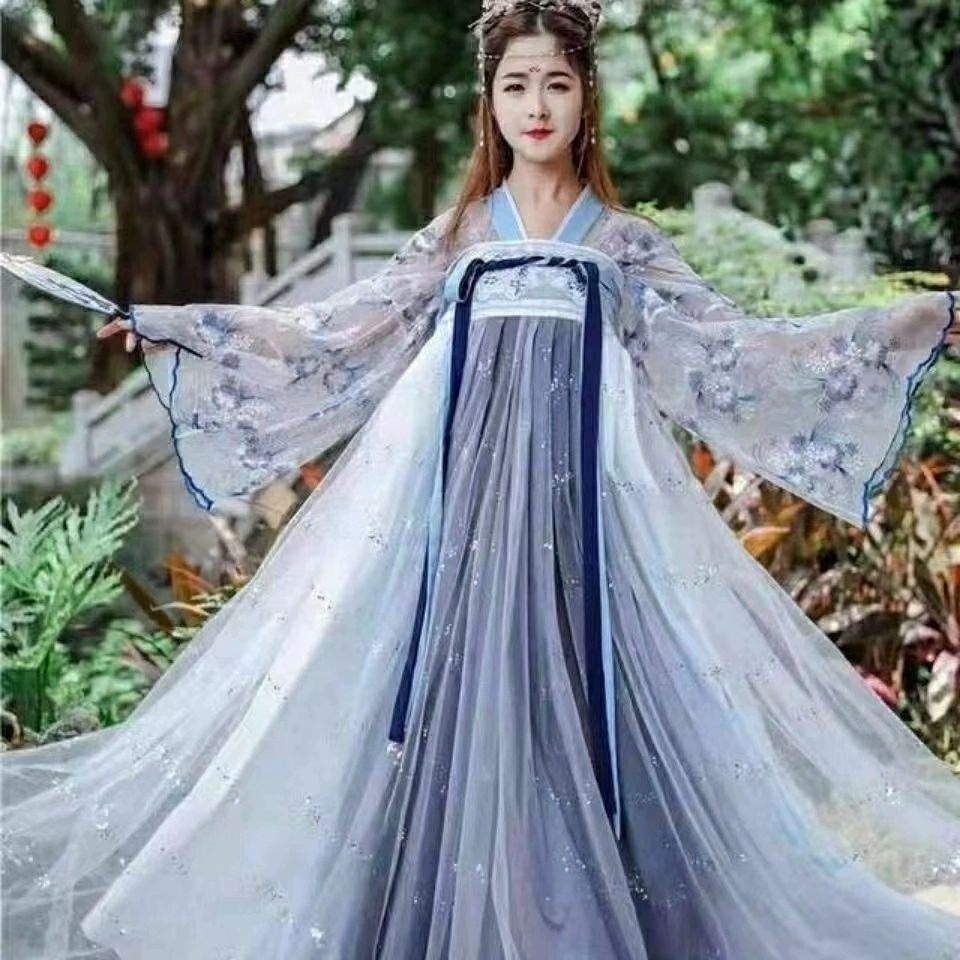 선녀복 무속인 천상 나비 신복 점사복 무속용품 창해부리 가슴 3m S - 상세 이미지 4
