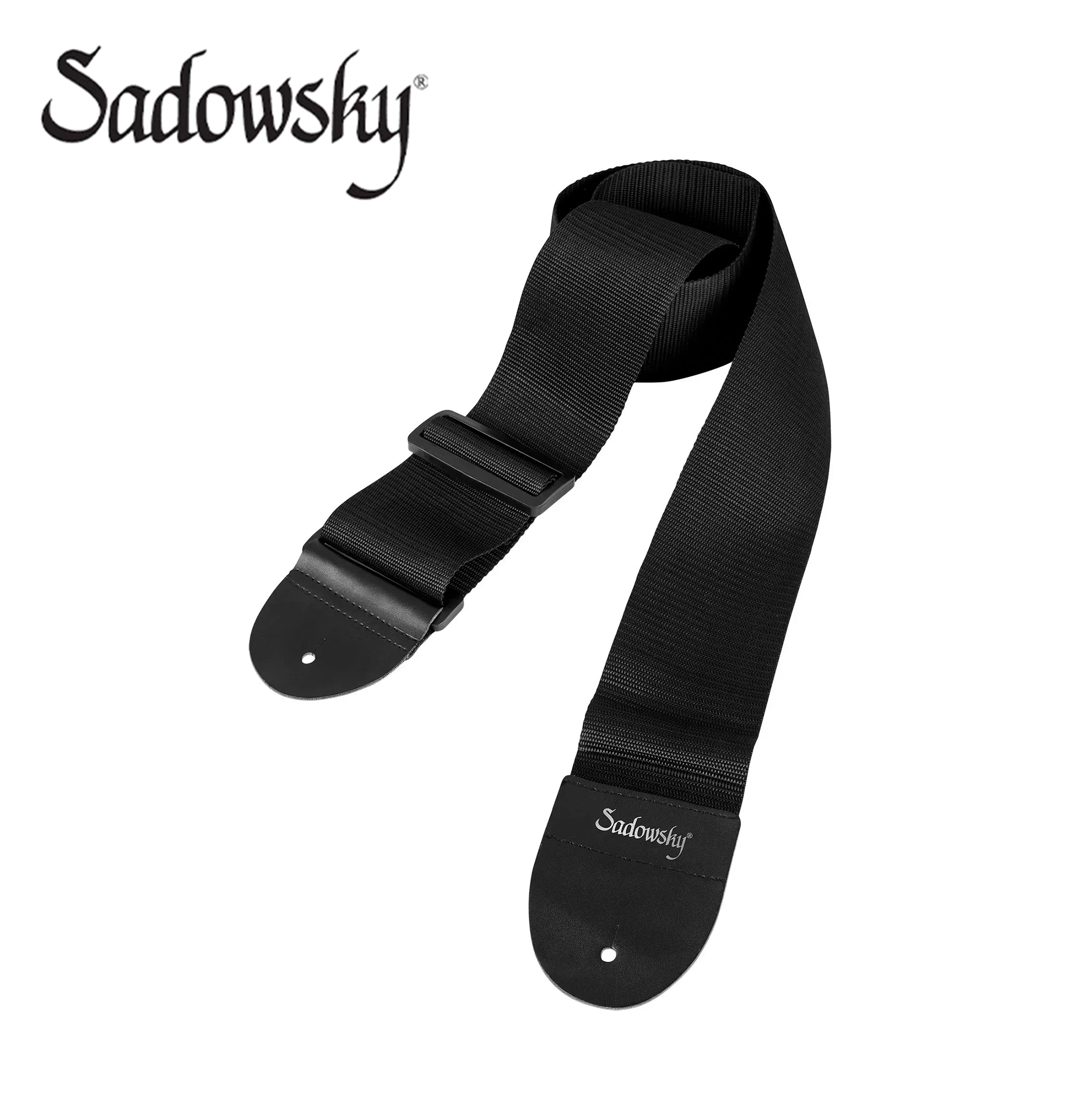 사도스키 Sadowsky 나일론 베이스 스트랩 (블랙) - 상품 이미지