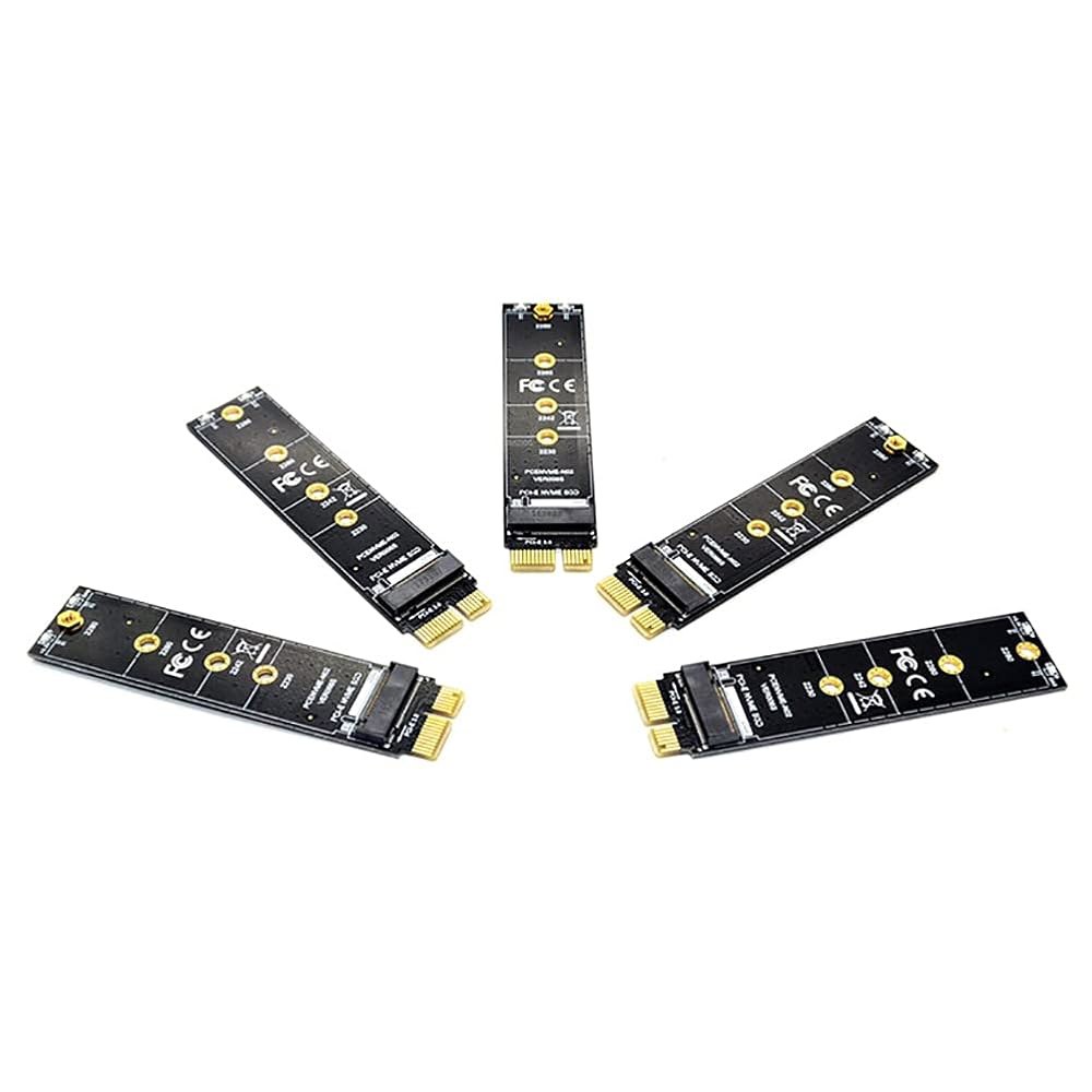 M.2 PCIe 어댑터, M 키 NVME SSD에서 PCI Express 3.0 X1 호스트 컨트롤러 확장 카드, 2230 2242 2260 2280 SSD 지원(SATA 제외) - 상세 이미지 2