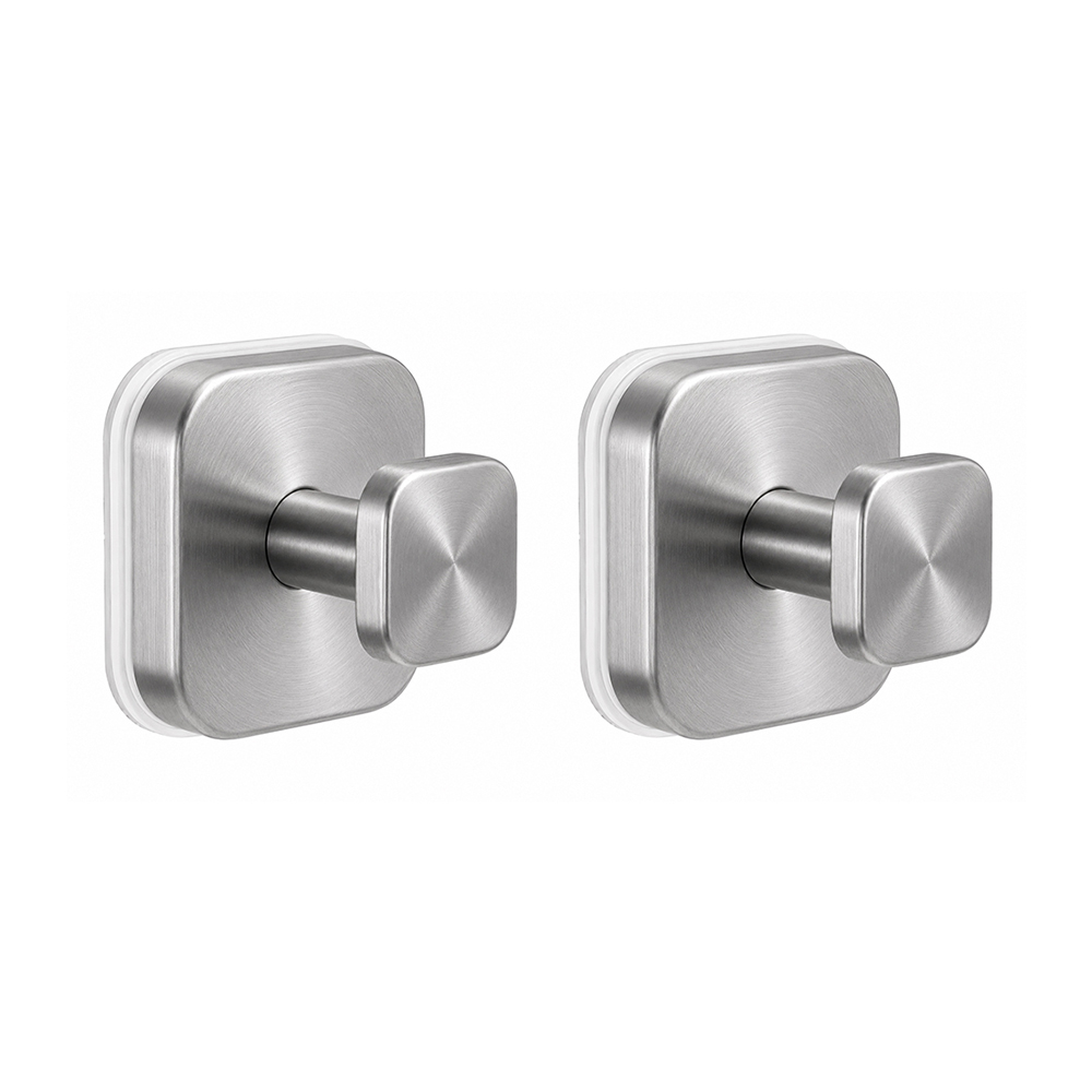 스텐 흡착판 2개입 벽걸이 행거 무타공 걸이 샤워볼 흡착 - 상세 이미지 4
