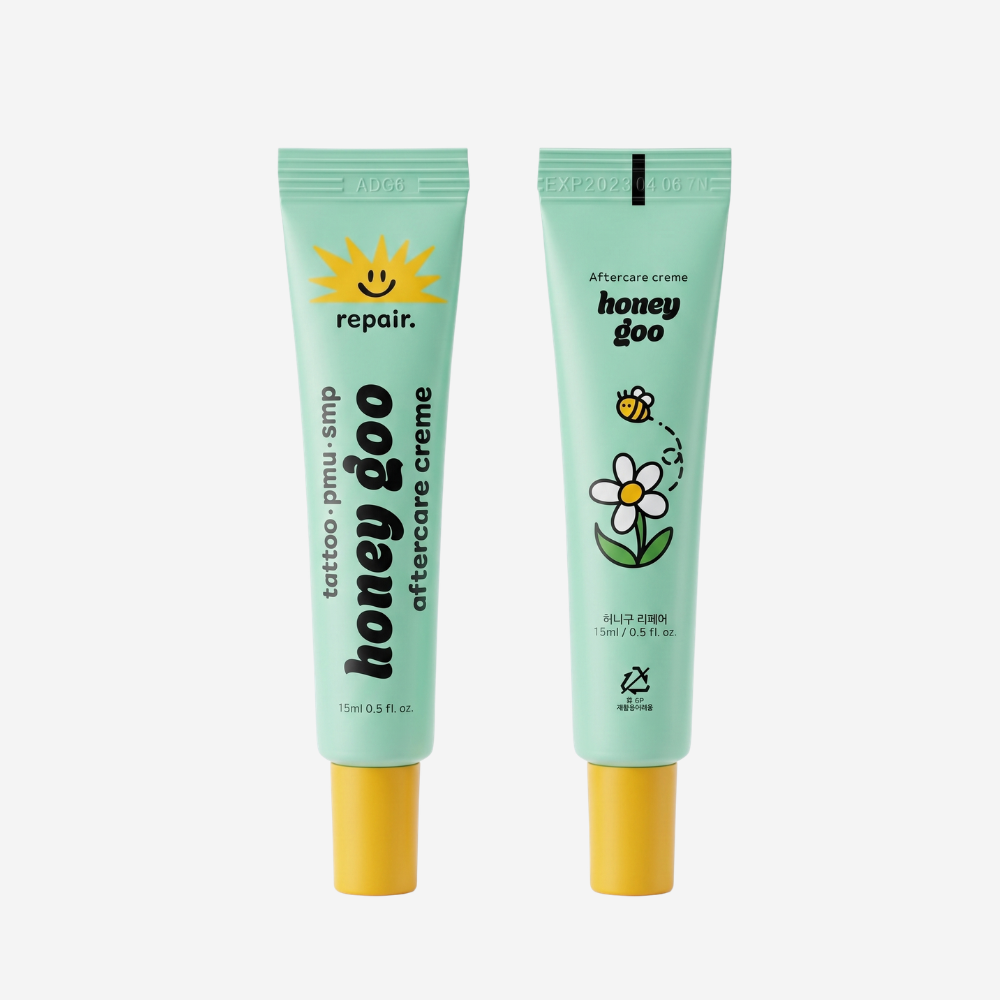 NEW 허니구 리페어 타투후관리 반영구 미니타투 애프터케어 크림 15ml, 1개 - 상품 이미지