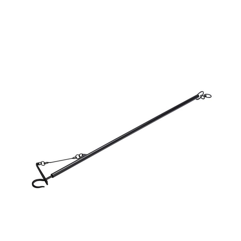 일본식 무쇠 주전자 걸이 갈고리 천장 고리 철제 원형 튜브 자유형 후크 90-176cm 1.00x1.00cm - 상세 이미지 5