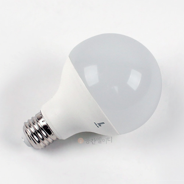 룩스램 LED 더 밝은 볼전구 볼램프 10W, 주광색, G80 - 상세 이미지 3