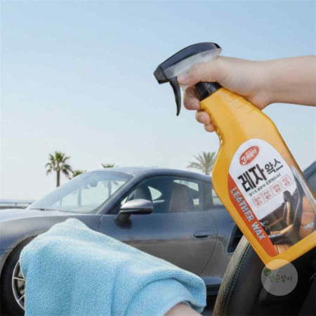 YGSA협력사 PNOD 자외선차단 레자왁스 650mL 가죽왁스 카시트세정스프레이 차량구입선물