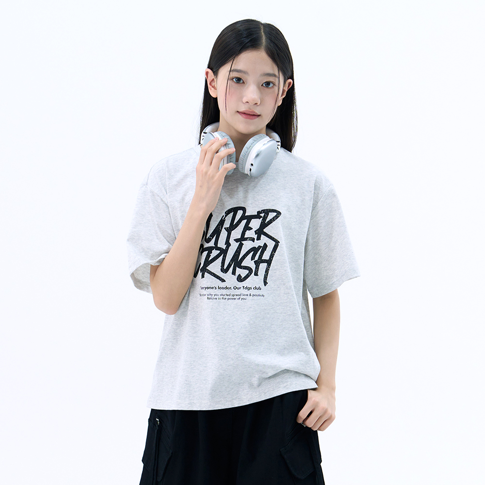 [3장 이상 10%][N배송] 더데이걸 쿨해 힙스터 박시티 TGRA26504