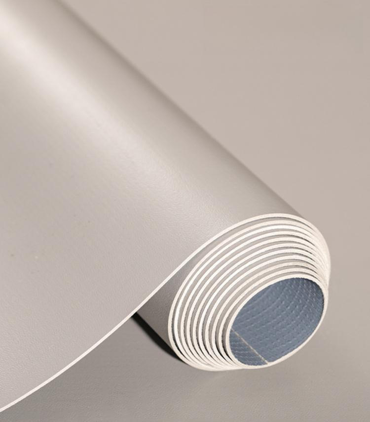 PVC 롤장판 바닥 매트 방수 미끄럼방지 바닥재 작업장 1.8mm 연회색 2mx2.5m (5m2) - 상품 이미지