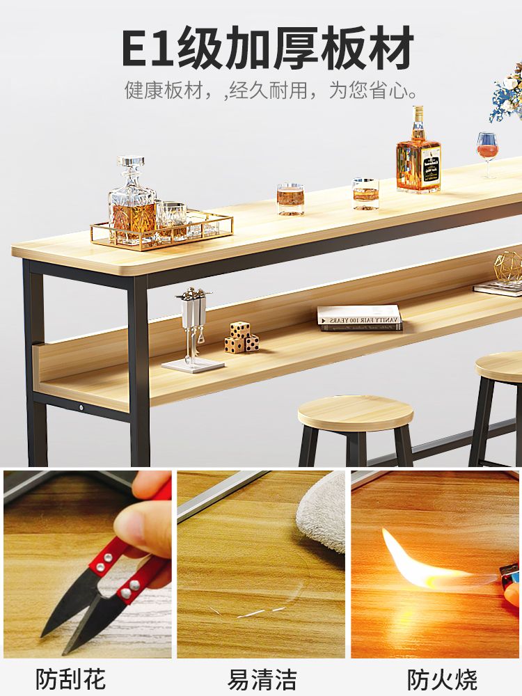 폭좁은 다용도 이동식 거실 벽면 슬라이딩 베란다장 틈새장 틈새수납장 선반 슬림 침대 원목 단층 80x30x75 (강화) 조립식 이미지 6