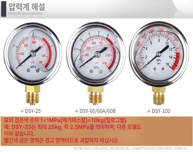 휴대용 수압 펌프 테스트 파이프 고압 가정용 수도관 휴대용 전동 압력 DC-120 12kg - 상세 이미지 5