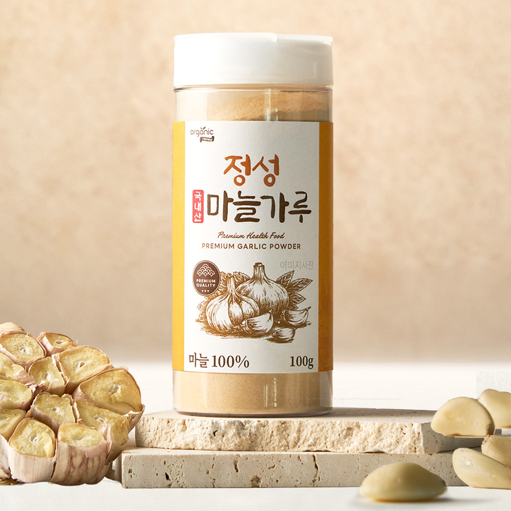 무첨가 국내산 100% 마늘 가루 갈릭 파우더 분말 100g, 1개 - 상세 이미지 2