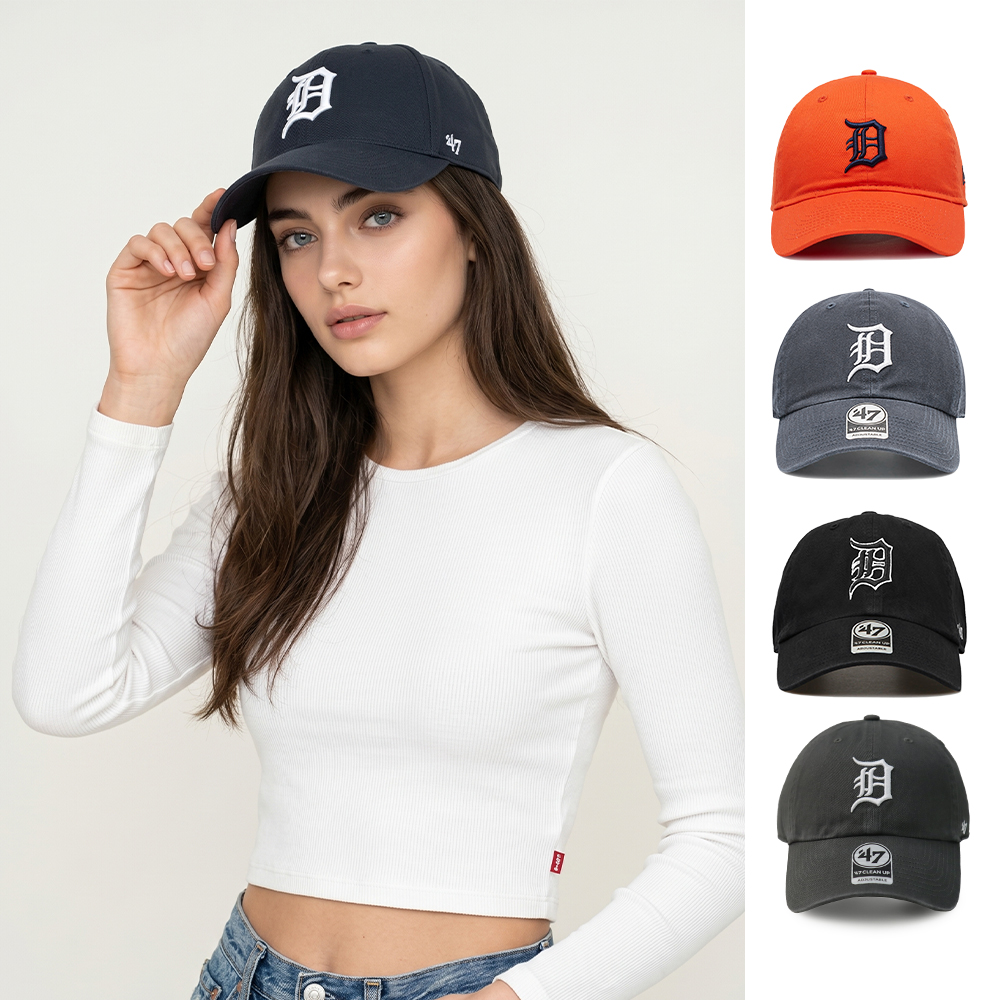 47브랜드 MLB 디트로이트 타이거스 클린업 볼캡