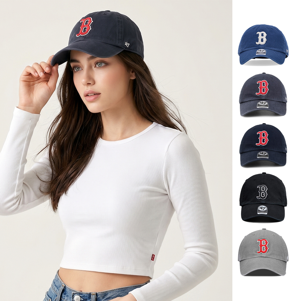 47브랜드 MLB 보스턴 레드삭스 클린업 볼캡
