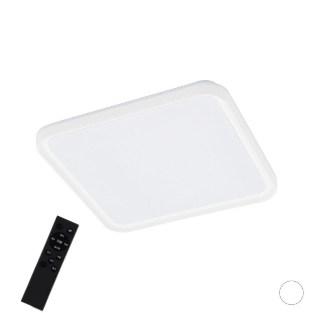 LED 사각 리모컨 안방등 방등 전등 75W, 주광색주백색전구색 - 상품 이미지
