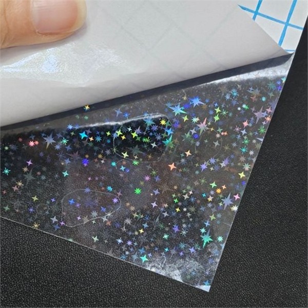 데코 사진 꾸미기 시트지 소품 diy 꾸미기 시트지 문구 홀로그램 - 상품 이미지