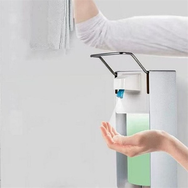 1000ml 대용량 디스펜서 수동 벽걸이 디스펜서 손세정제 리필용 욕실 주방 - 상품 이미지