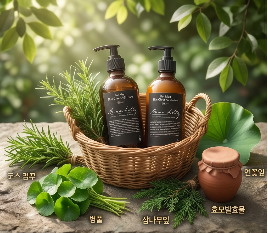 홀츠포맨 남자 남성 화장품 지성 피부 스킨 로션 2종 세트 300ml 이미지 6