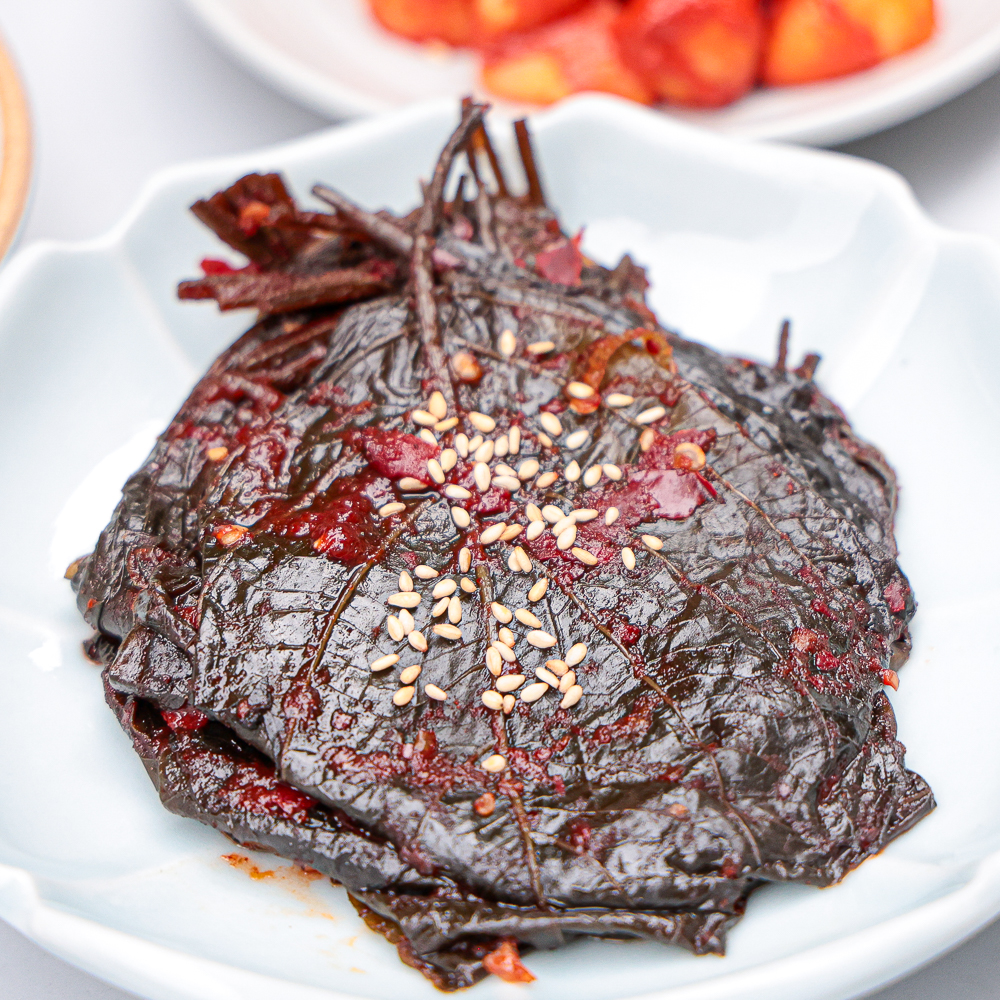국산 깻잎무침 장아찌 양념 깻잎지 순창 가남 500g, 1개 - 상세 이미지 2