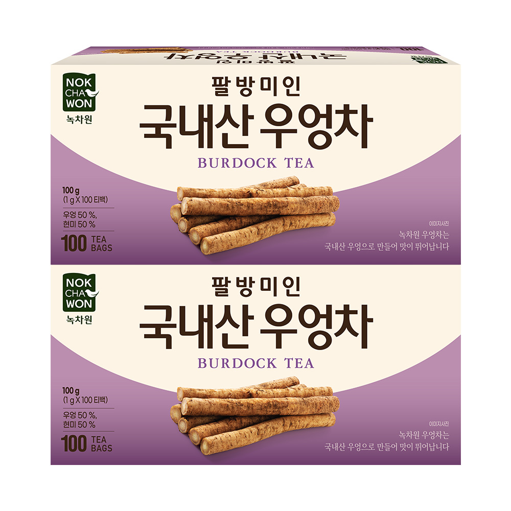 녹차원 우엉차 100개입, 2개 - 상품 이미지