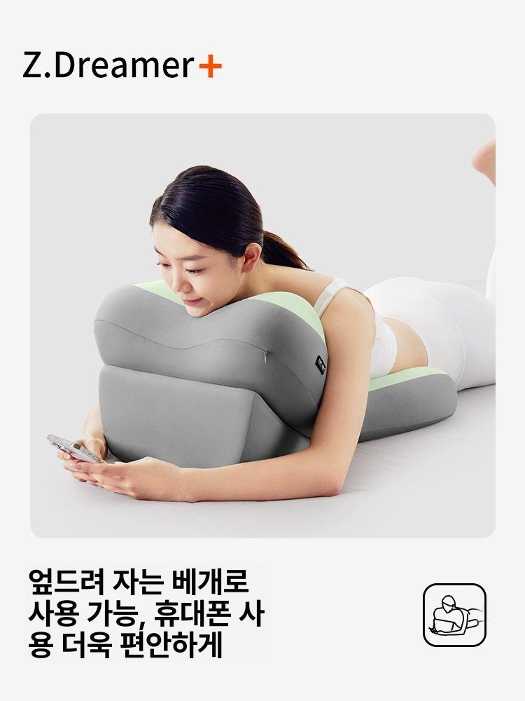 침대 쇼파 등받이 쿠션 목베개 요추 허리 받침 헤드 편안한 수면 쿠션 - 상세 이미지 4