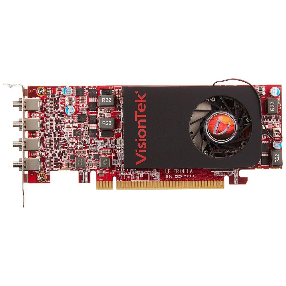 VisionTek Radeon 7750 SFF 2GB GDDR5 4M (4X miniDP) - 상세 이미지 2