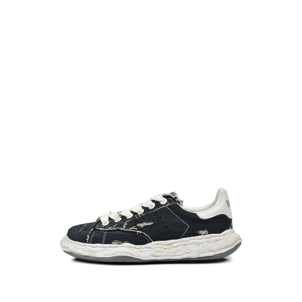 미하라 야스히로 남성 운동화 SS26 블랙 A16FW716 - 상세 이미지 3