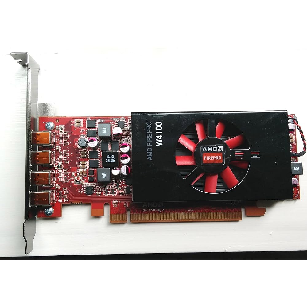AMD FirePro W4100 그래픽 카드 - 로우 프로파일 100-505979 - 상품 이미지