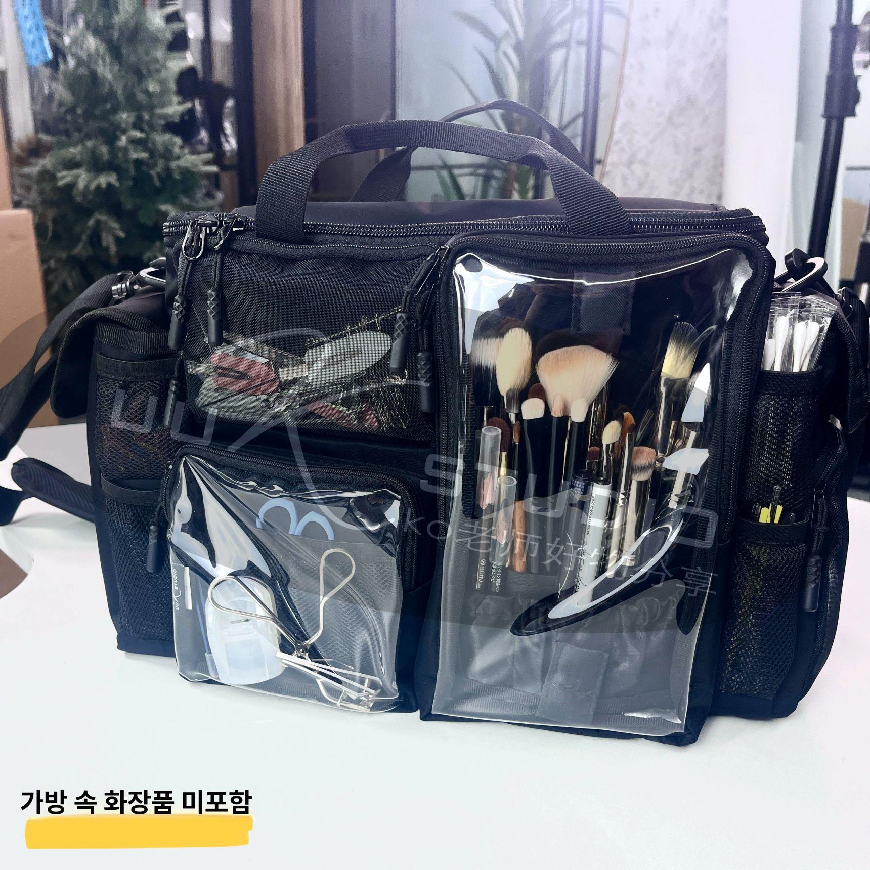 메이크업 현장가방 미용 아티스트 스타일리스트 출장 블랙 - 상세 이미지 2