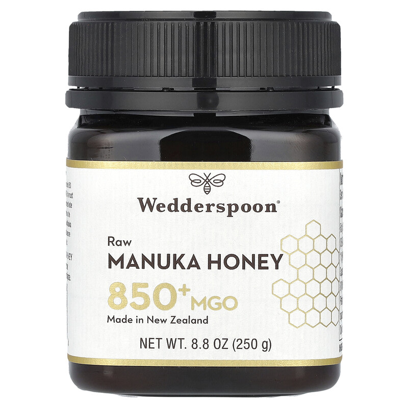 Wedderspoon 무가공 마누카 꿀 MGO 850 250g, 1개 - 상품 이미지