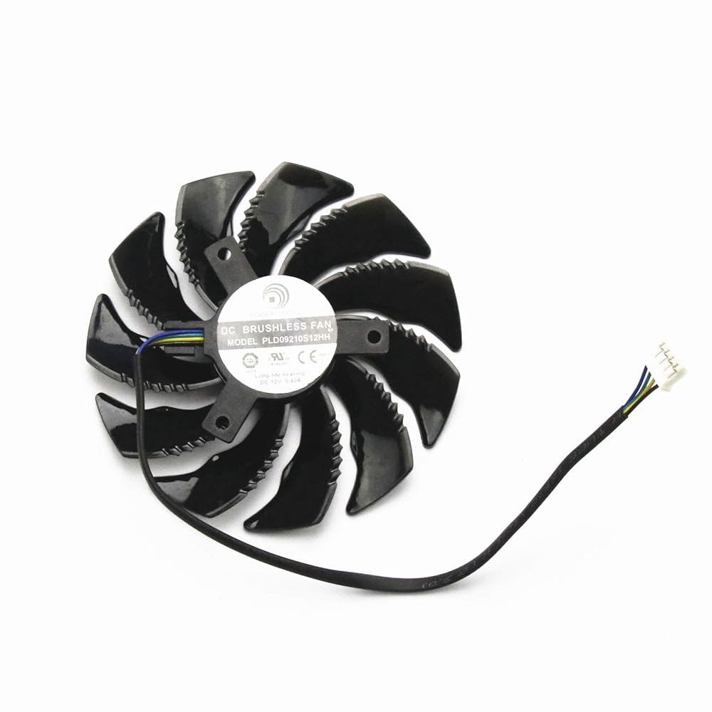 기가바이트 GTX1060 1070 1080 미니 ITX T129215SU 4PIN 85mm용 새로운 그래픽 카드 냉각 - 상세 이미지 2