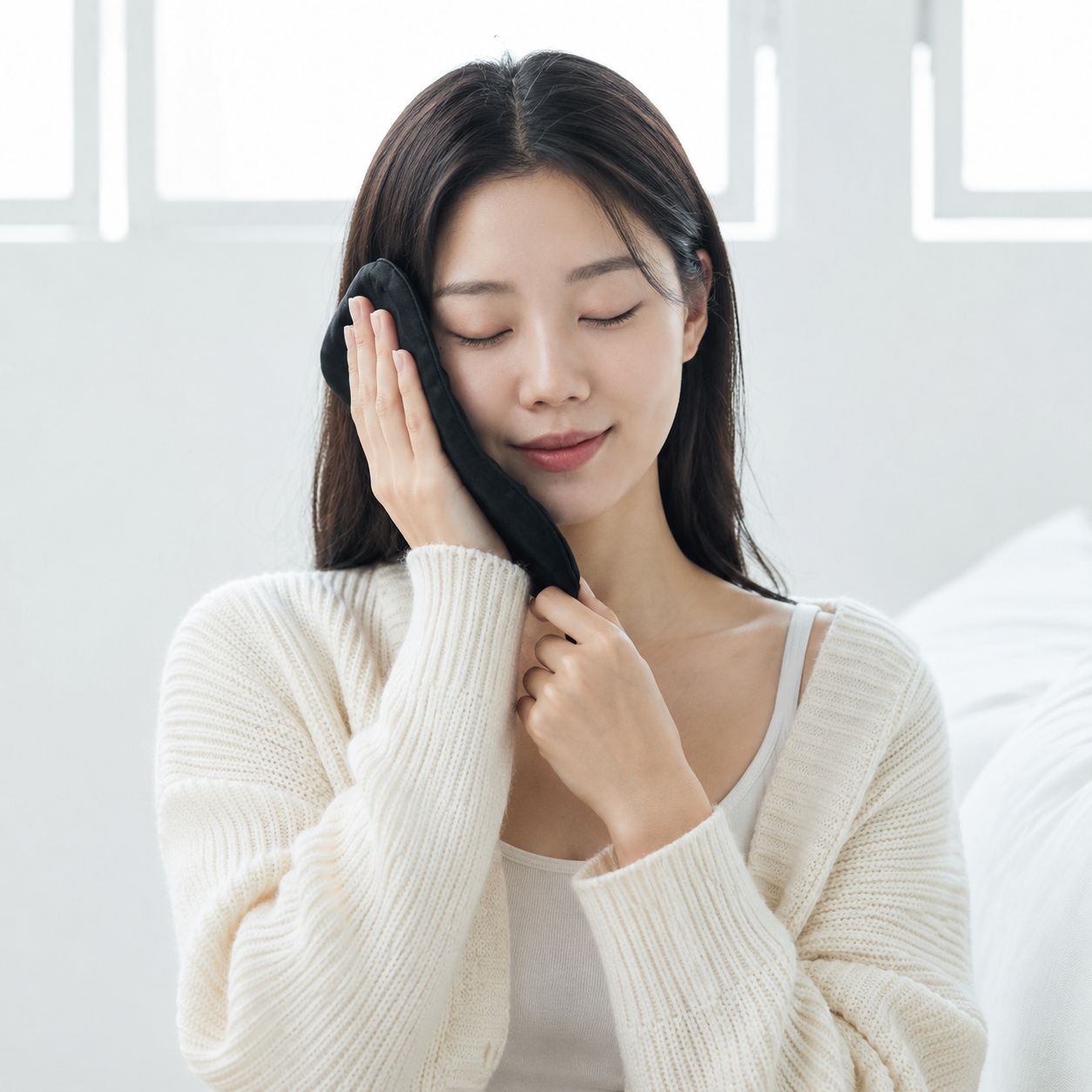 시홈 수면안대 프리미엄형 실크 암막 숙면 눈가리개 상품 이미지