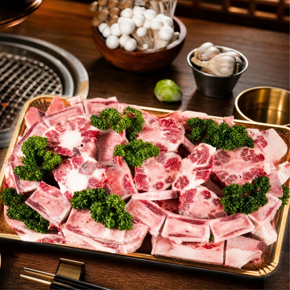 한우 소꼬리 알꼬리 슬라이스 꼬리반골뼈 세트 수육 찜용 4kg - 상품 이미지