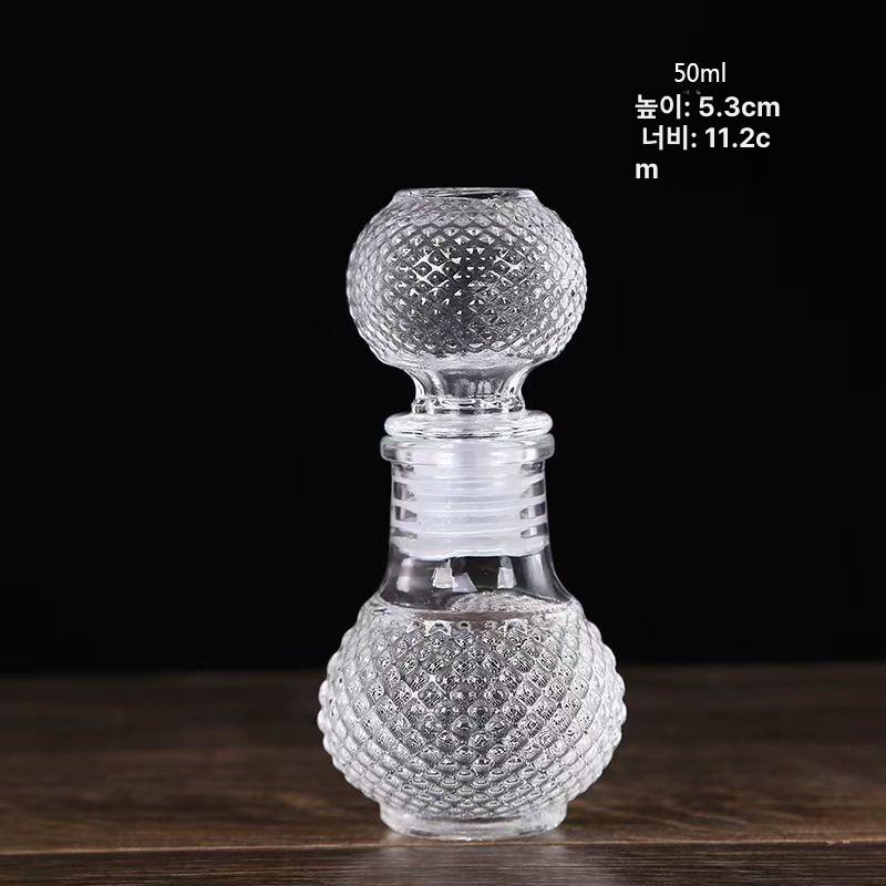 위스키 디캔터 양주 유리 위스키에어링 와인 고급 250ml - 상세 이미지 2